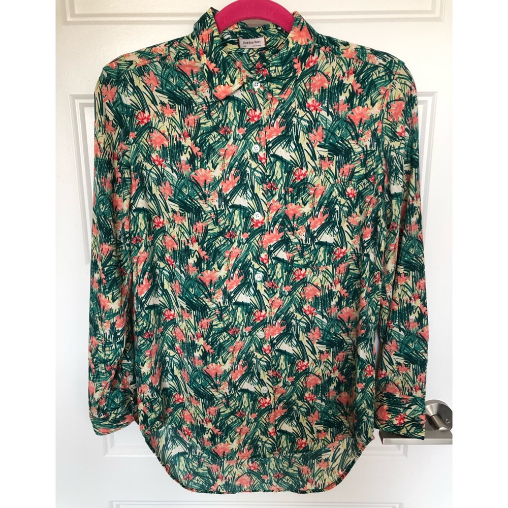 NWOT Aritzia Sunday Best Button-Down Shirt XXS